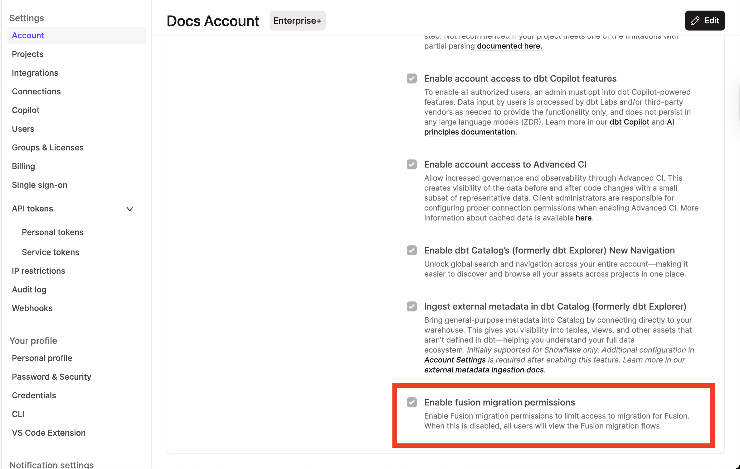 Limit access to the Fusion upgrade workflows. Limit access to the Fusion upgrade workflows.